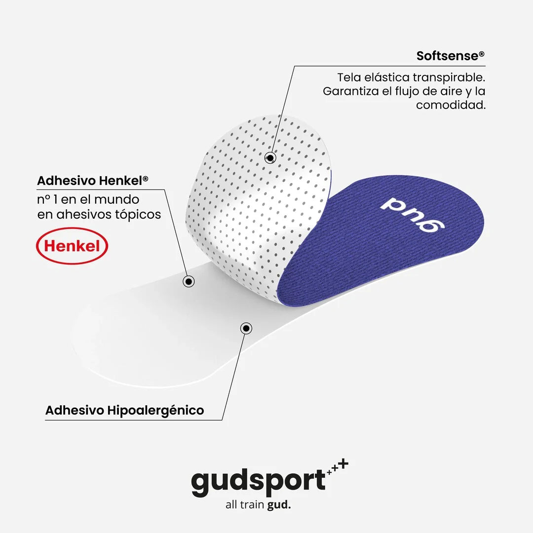 Gudsport® Tiras Nasales Azul