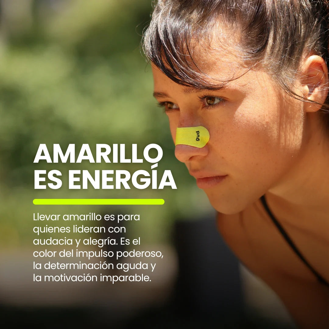 Gudsport® Tiras Nasales (Amarillo)